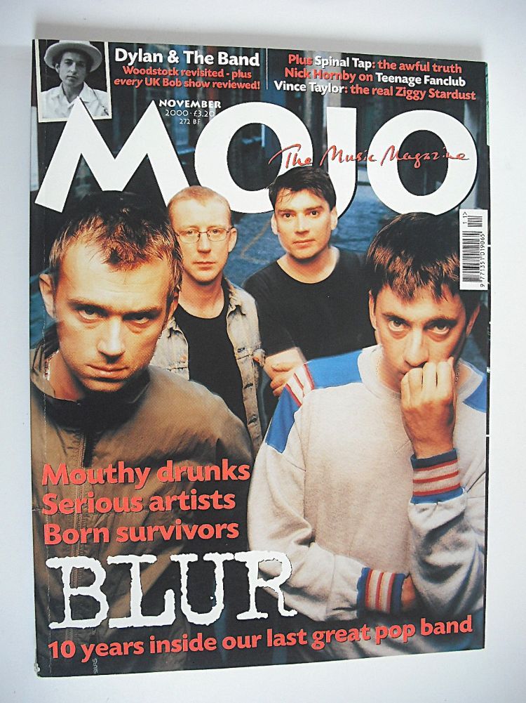 MOJO magazine - Blur cover (November 2000 - Issue 84)