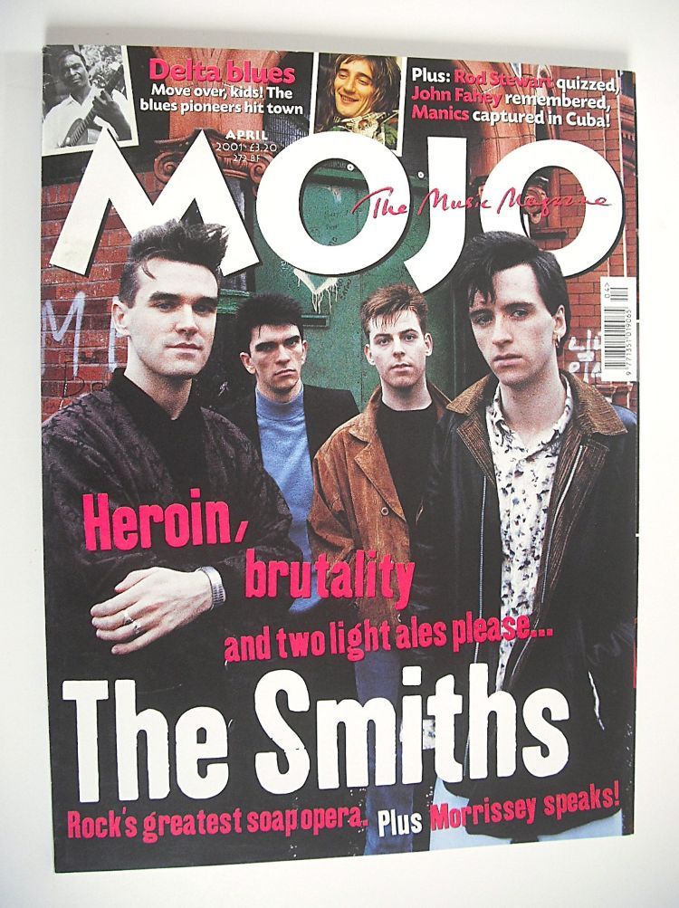 MOJO magazine - The Smiths cover (April 2001 - Issue 89)