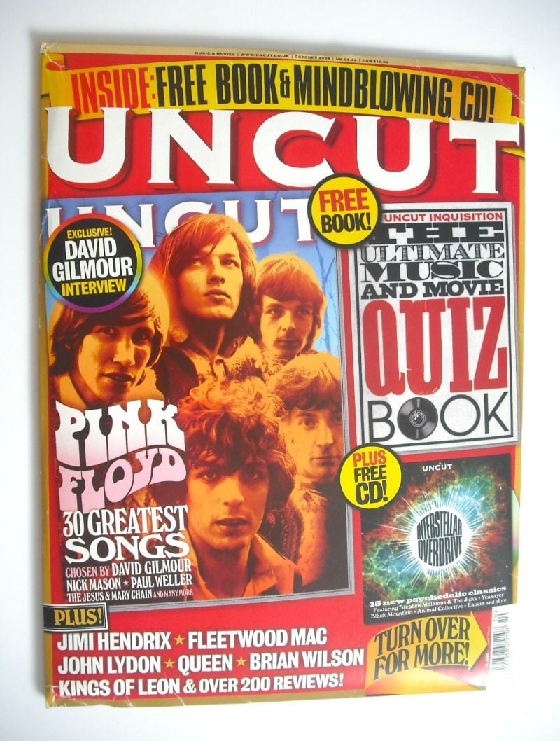 UNCUT magazine - Pink Floyd cover (October 2008)