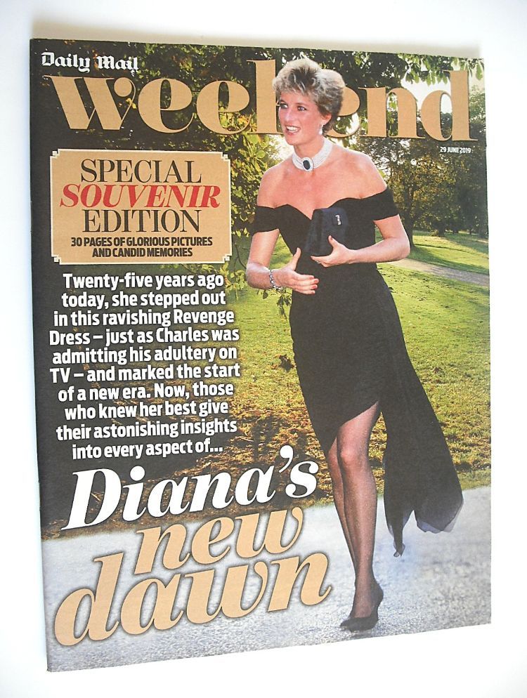 Weekend magazine - Princess Diana cover (29 June 2019)