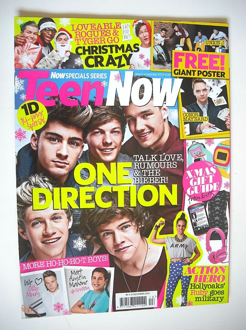 <!--2012-12-->Teen Now magazine - One Direction cover (December 2012)