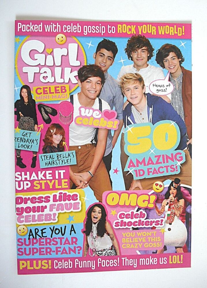 Girl Talk magazine - Selena Gomez cover (12-27 December 2012)