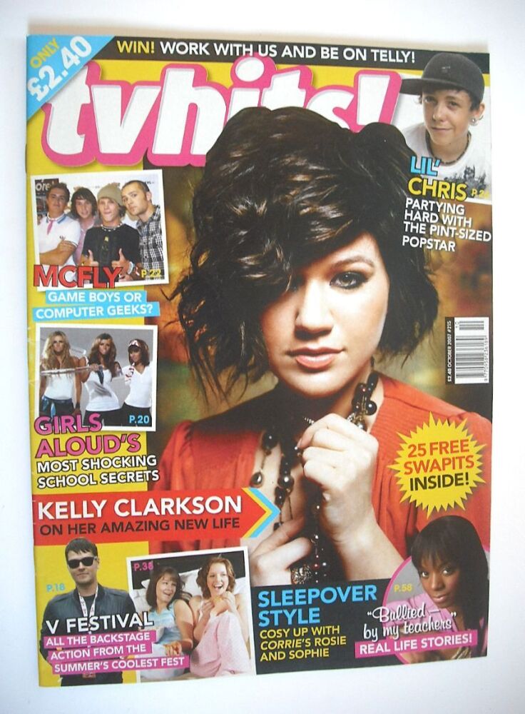 TV Hits magazine - October 2007 - Kelly Clarkson cover
