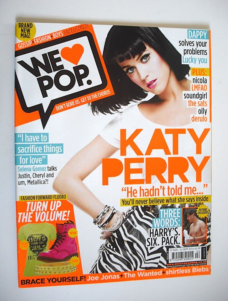 We Love Pop magazine - Katy Perry cover (17 August - 13 September 2011)