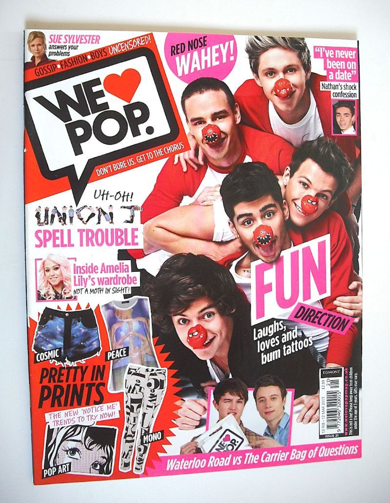 We Love Pop magazine - One Direction cover (13 February - 12 March 2013)
