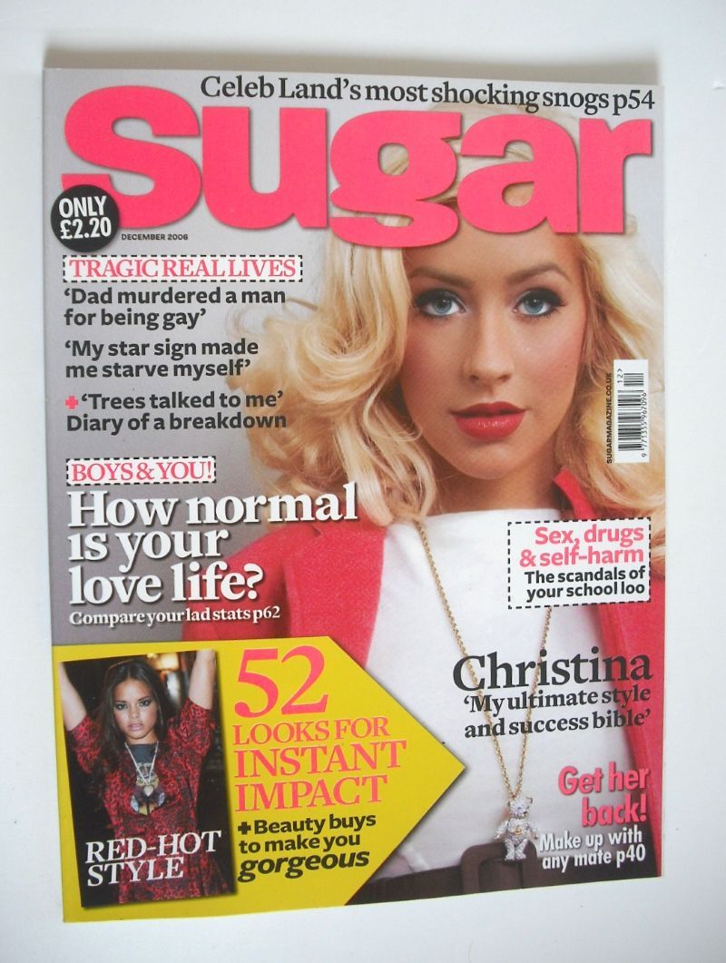 <!--2006-12-->Sugar magazine - Christina Aguilera cover (December 2006)