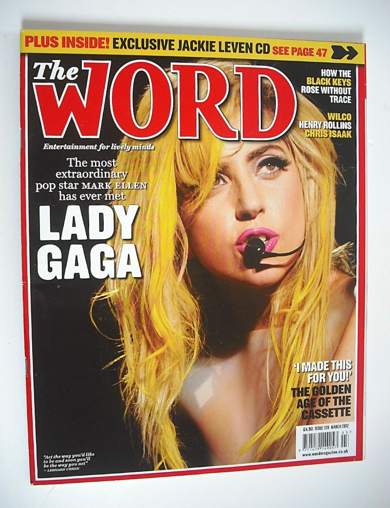 The Word magazine - Lady Gaga cover (March 2012)
