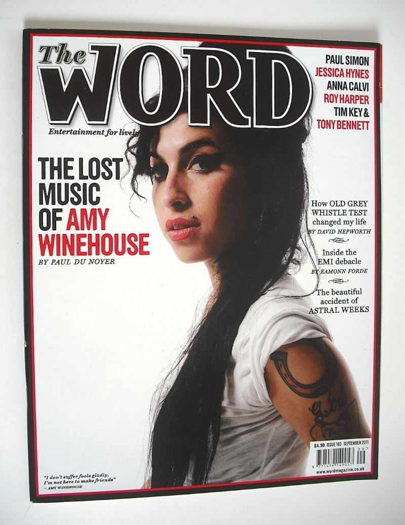 The Word magazine - Amy Winehouse cover (September 2011)