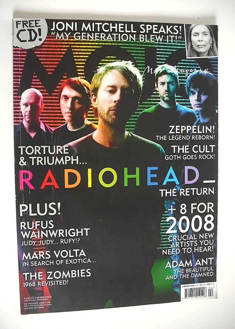 <!--2008-02-->MOJO magazine - Radiohead cover (February 2008 - Issue 171)