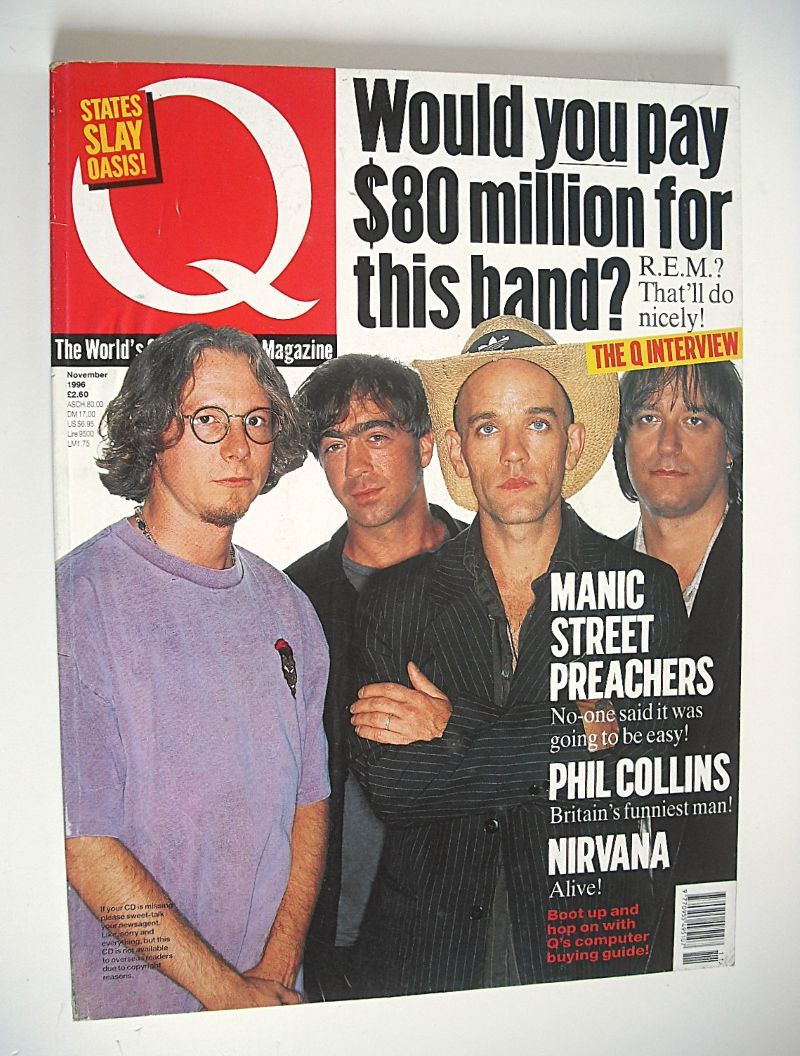 <!--1996-11-->Q magazine - R.E.M. cover (November 1996)