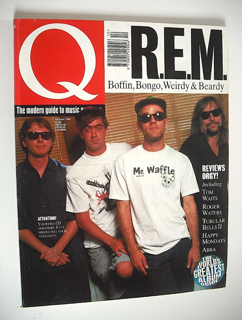 Q magazine - R.E.M. cover (October 1992)