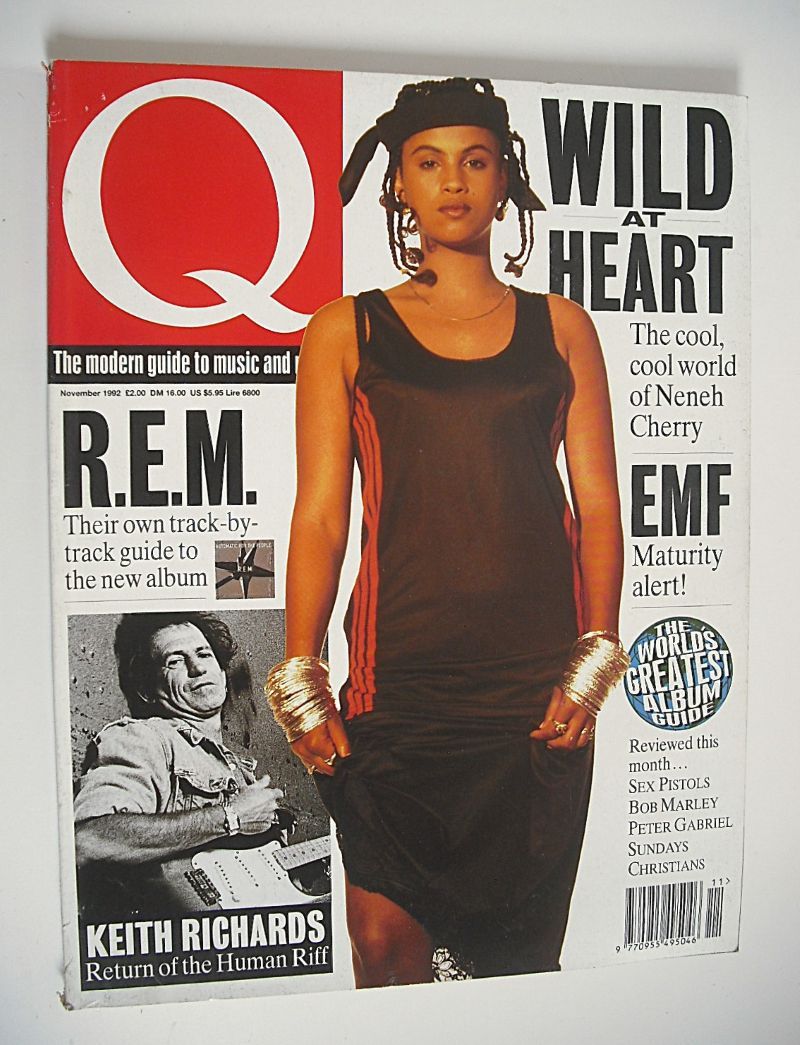 Q magazine - Neneh Cherry cover (November 1992)