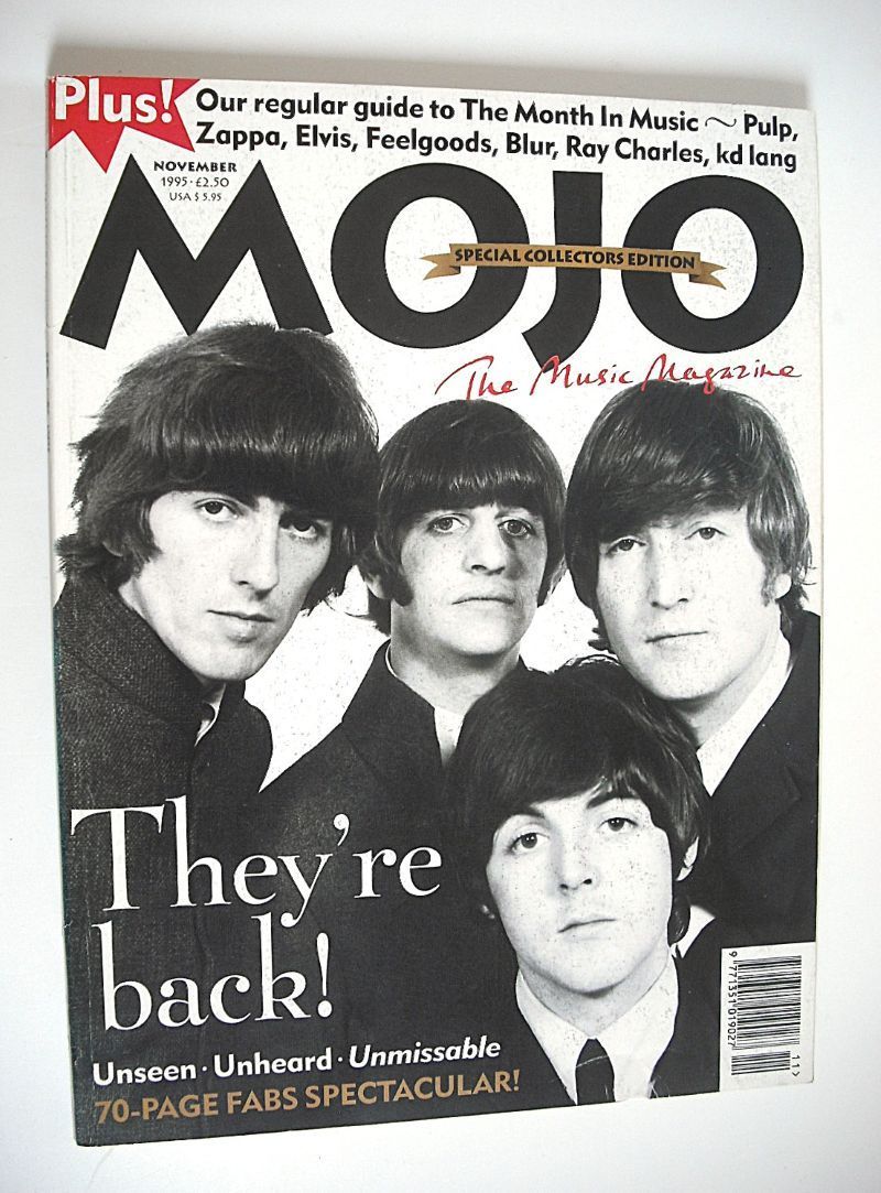 MOJO magazine - The Beatles cover (November 1995 - Issue 24)