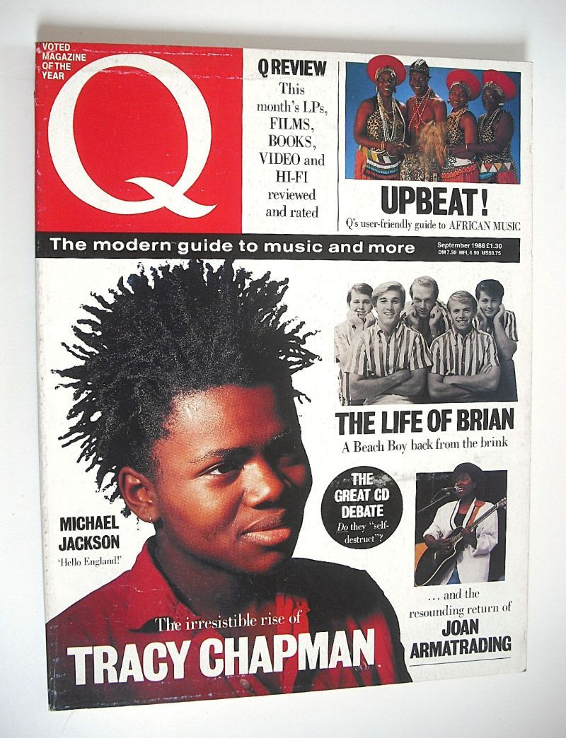 Q magazine - Tracy Chapman cover (September 1988)