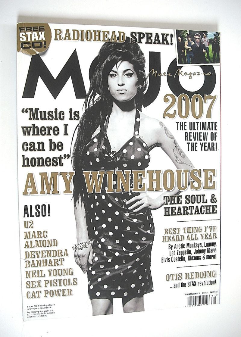 <!--2008-01-->MOJO magazine - Amy Winehouse cover (January 2008 - Issue 170