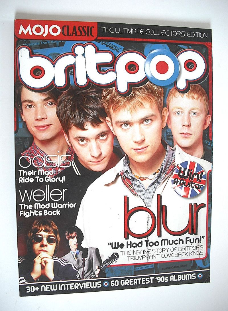 MOJO Classic Britpop magazine - Blur cover (Volume 2, Issue 7, 2009)