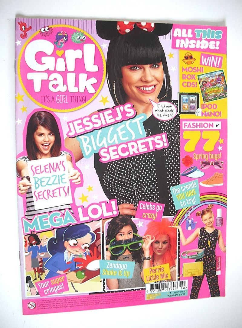 Girl Talk magazine - Jessie J cover (2-15 May 2012)