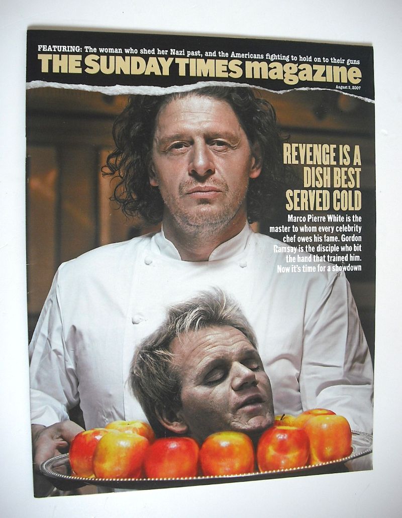 The Sunday Times magazine - Marco Pierre White cover (5 August 2007)
