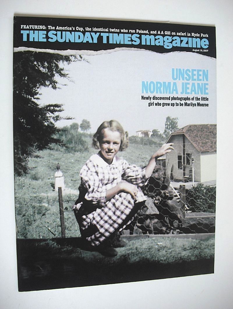The Sunday Times magazine - Marilyn Monroe cover (19 August 2007)