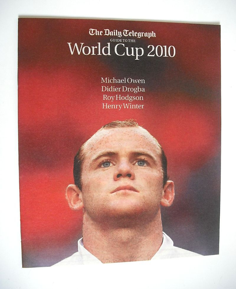 The Daily Telegraph Guide to the World Cup 2010 - Wayne Rooney cover