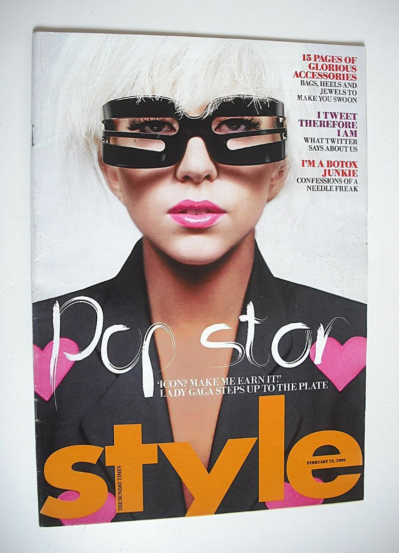 <!--2009-02-22-->Style magazine - Lady Gaga cover (22 February 2009)