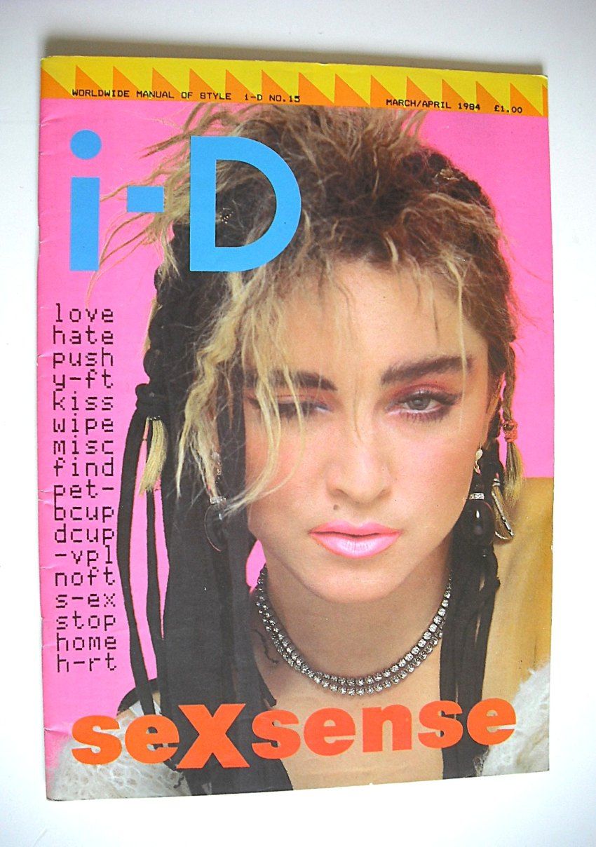 <!--1984-03-->i-D magazine - Madonna cover (March 1984/April 1984)