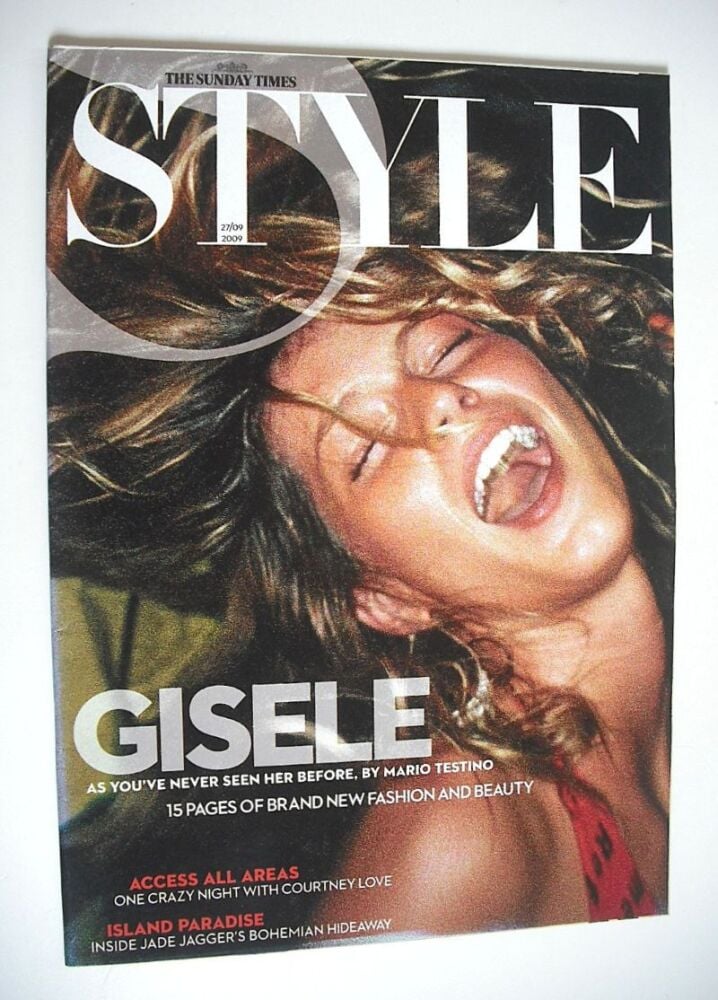 Style magazine - Gisele Bundchen cover (27 September 2009)