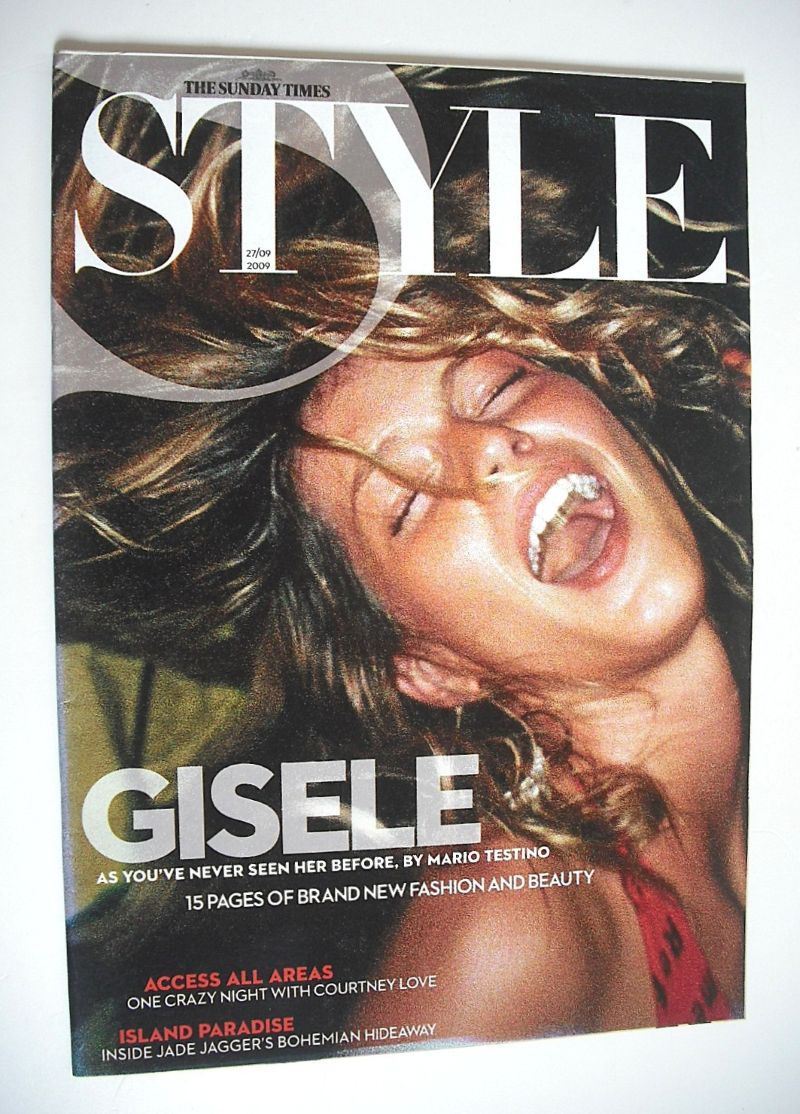 <!--2009-09-27-->Style magazine - Gisele Bundchen cover (27 September 2009)