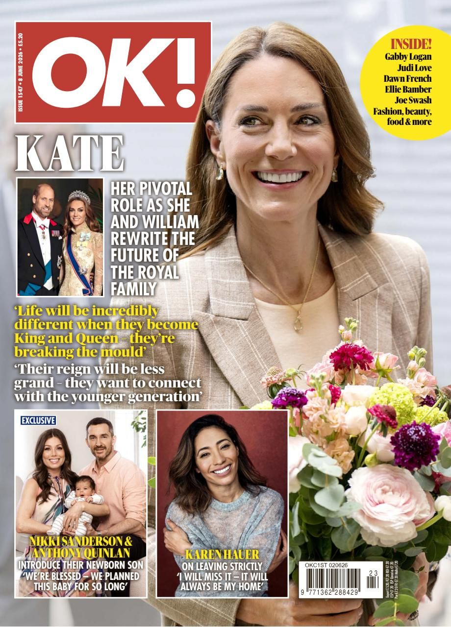 <!--2026-06-08-->OK! magazine - Kate Middleton cover (8 June 2026 - Issue 1