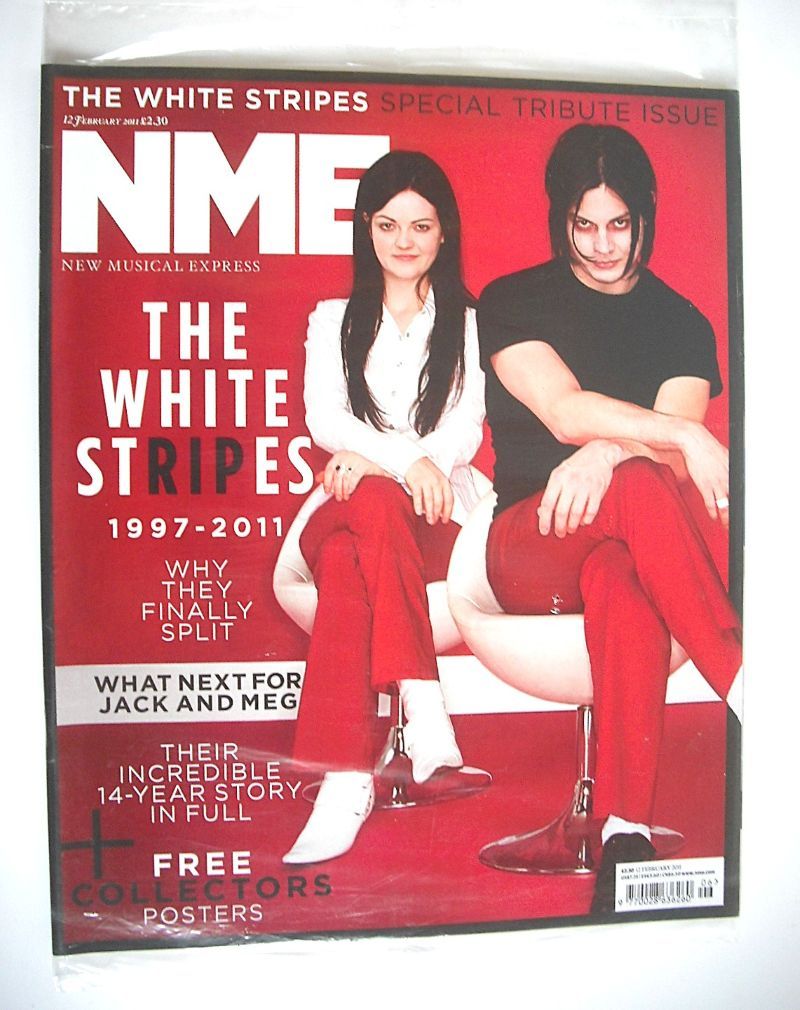 NME magazine - The White Stripes cover (12 February 2011)
