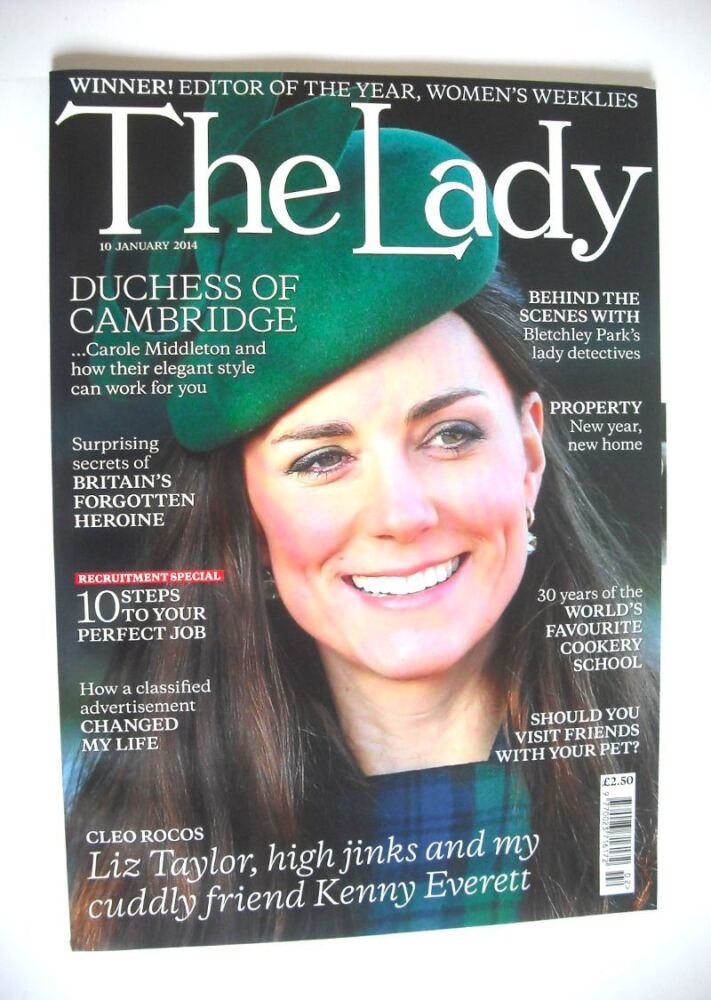 The Lady magazine (10 January 2014 - Kate Middleton cover)