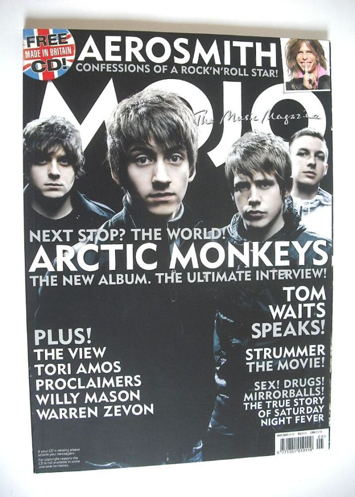 MOJO magazine - Arctic Monkeys cover (May 2007 - Issue 162)