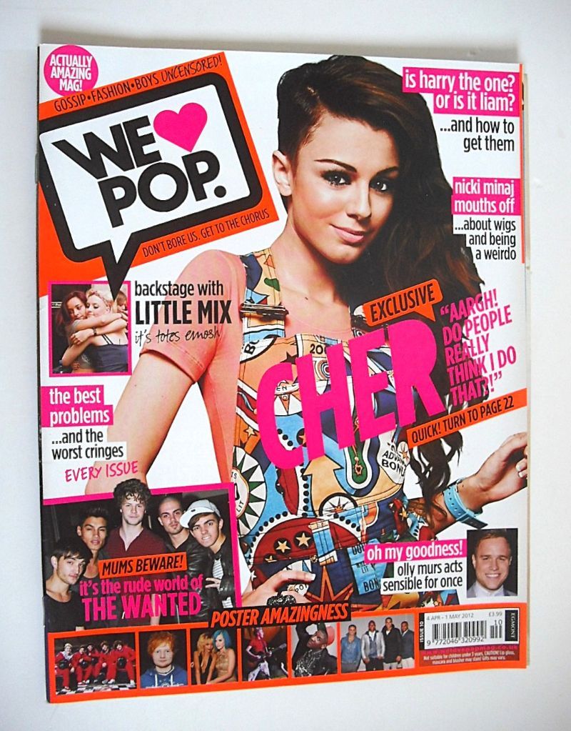 We Love Pop magazine - Cher Lloyd cover (4 April - 1 May 2012)