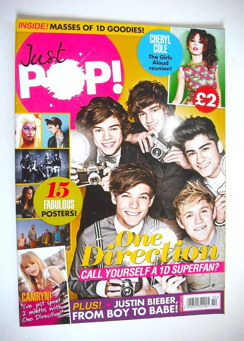 <!--2012-07-->Just Pop magazine - One Direction cover (Summer 2012)