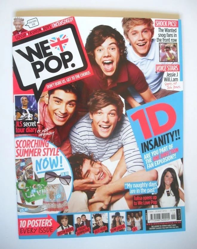 We Love Pop magazine - One Direction cover (2-29 May 2012)