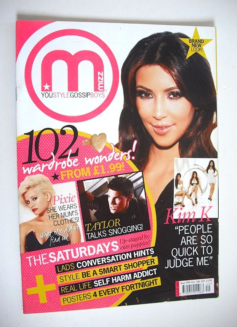 <!--2011-09-20-->MIZZ magazine - Kim Kardashian cover (20 September - 12 Oc