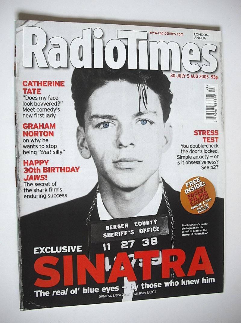 Radio Times magazine - Frank Sinatra cover (30 July-5 August 2005)
