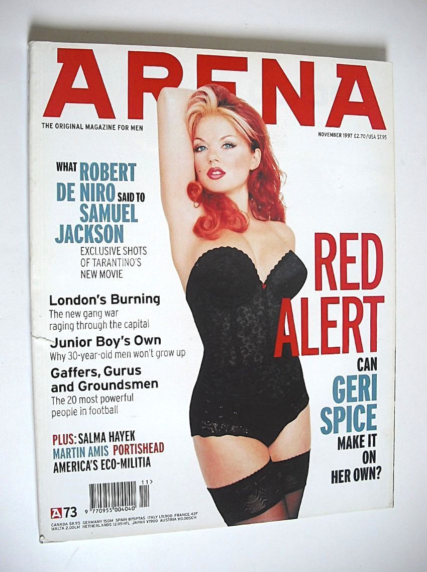 <!--1997-11-->Arena magazine - November 1997 - Geri Halliwell cover