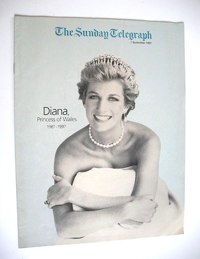 The Sunday Telegraph magazine supplement - Princess Diana cover (7 September 1997)