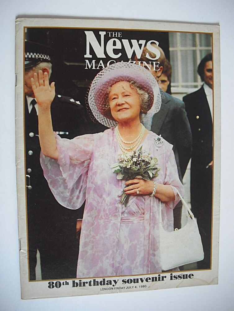 The News magazine - The Queen Mother cover (4 July 1980)