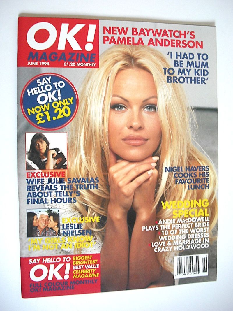 OK! magazine - Pamela Anderson cover (June 1994)