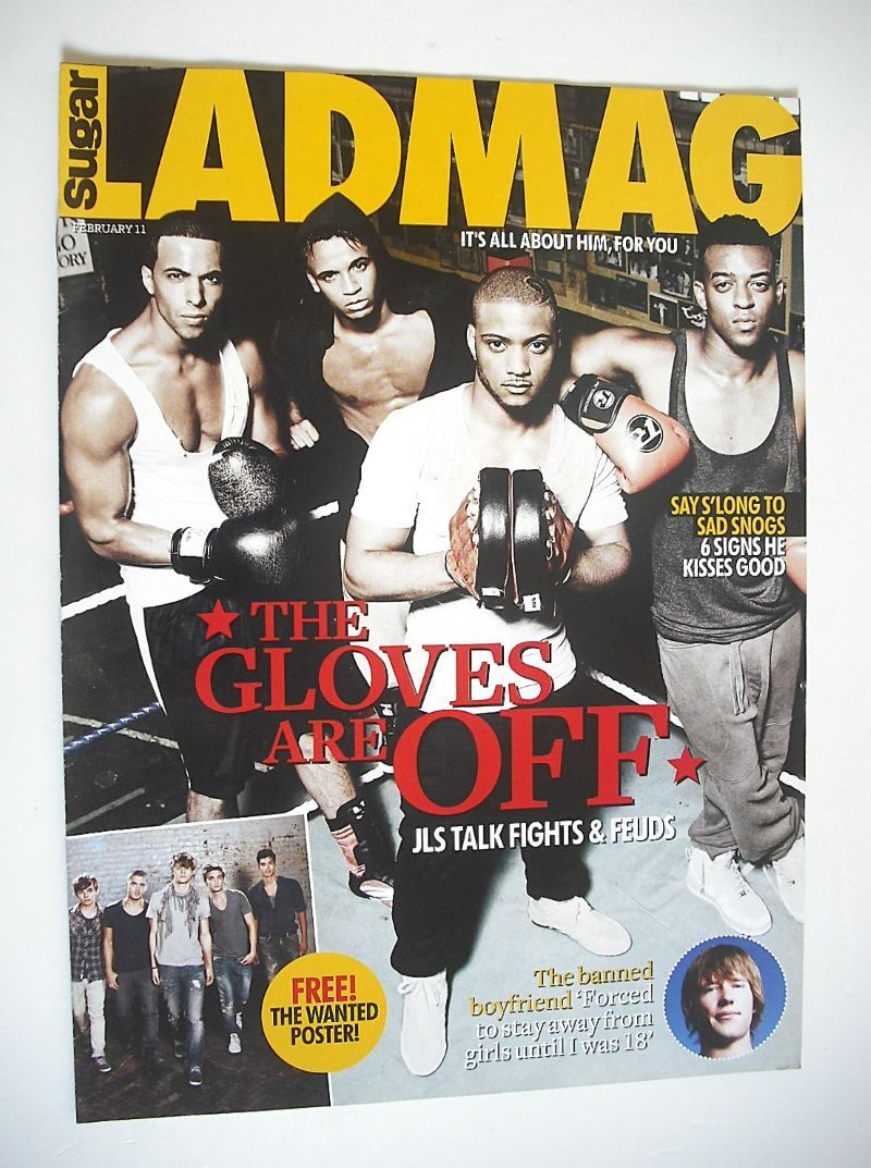 Lad magazine - JLS cover (February 2011)