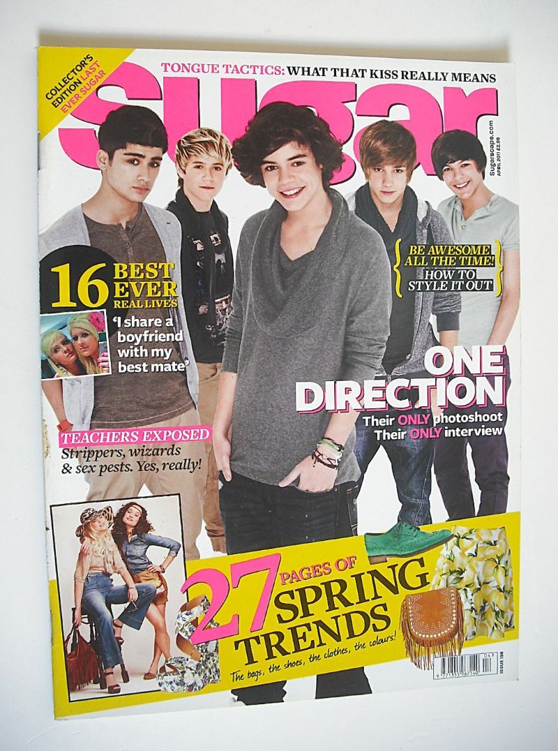 <!--2011-04-->Sugar magazine - One Direction cover (April 2011)