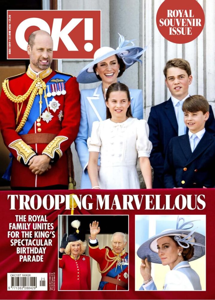 OK! magazine - Prince William, Kate Middleton and Children cover (22 June 2026 - Issue 1549)