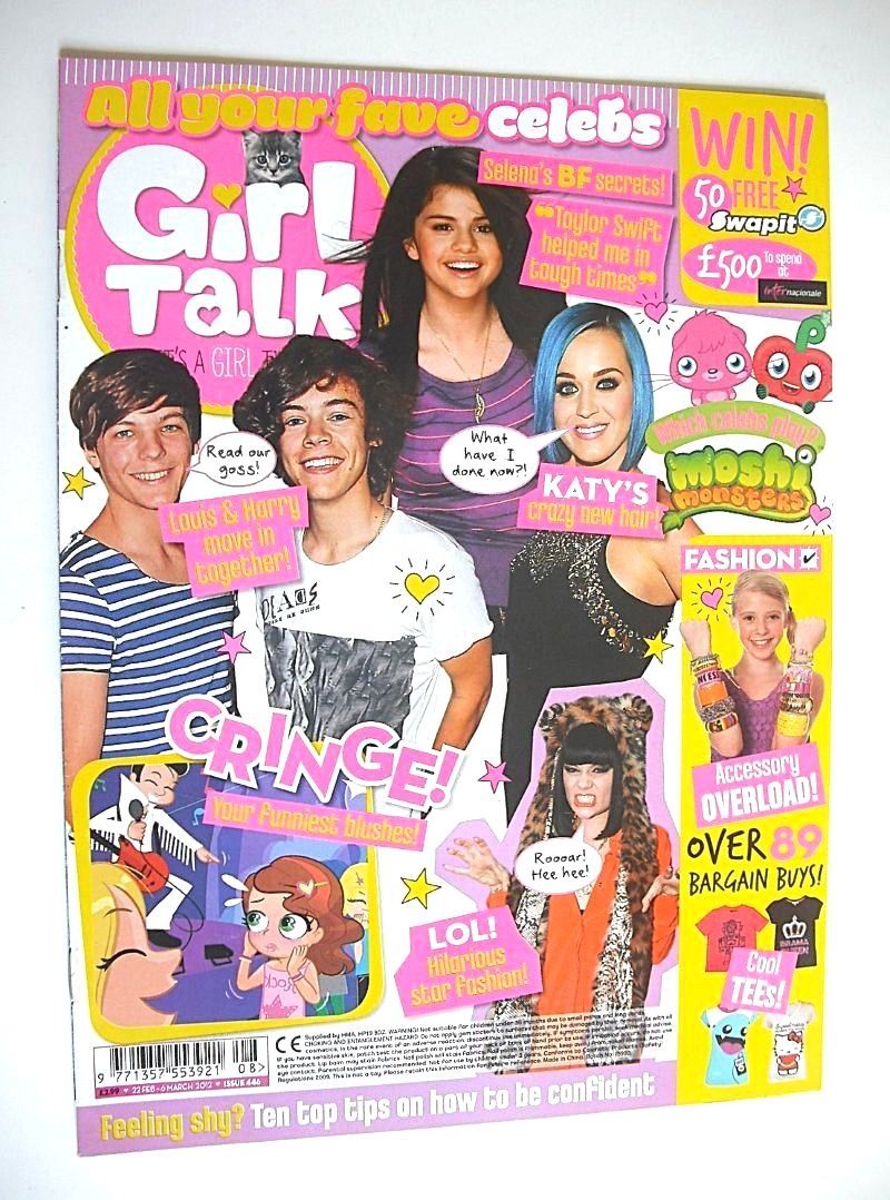 Girl Talk magazine - Your Fave Celebs cover (22 February - 6 March 2012)