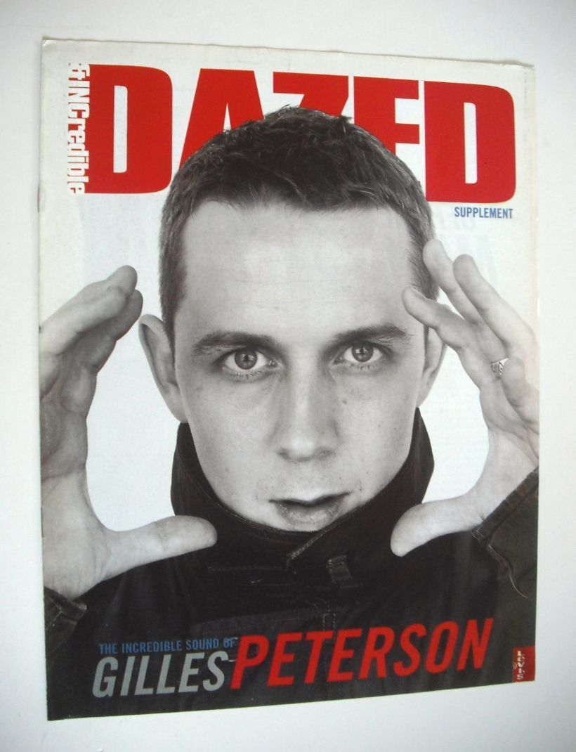 Dazed & Confused supplement - Gilles Peterson cover (1999)