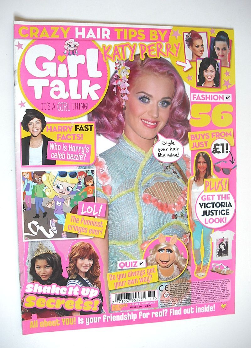 <!--2012-04-18-->Girl Talk magazine - Katy Perry cover (18 April - 1 May 20