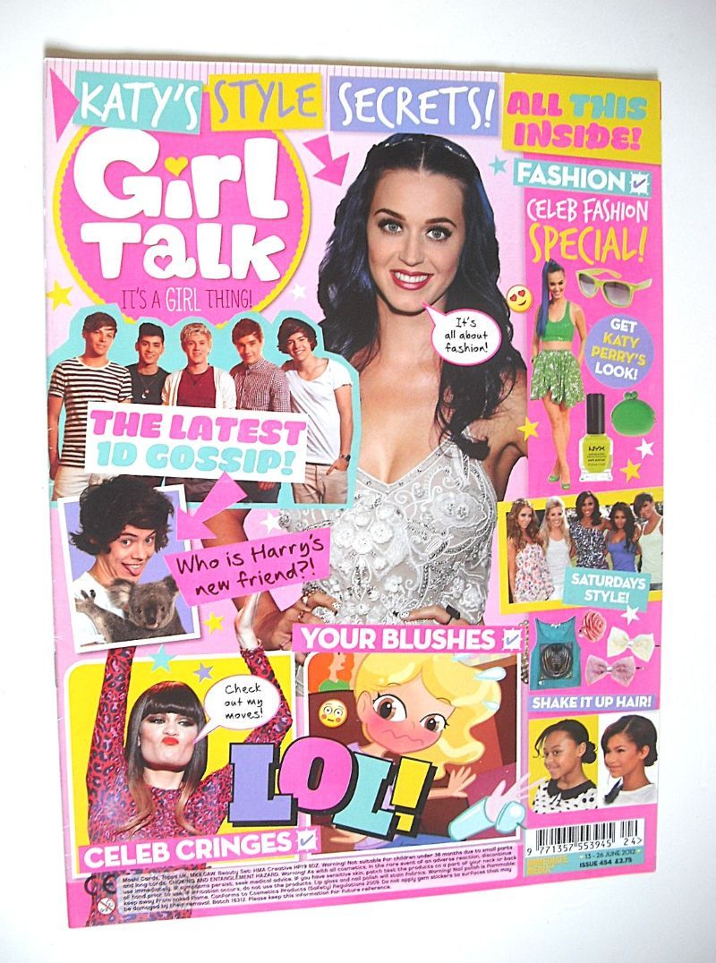 Girl Talk magazine - Katy Perry cover (13-26 June 2012)