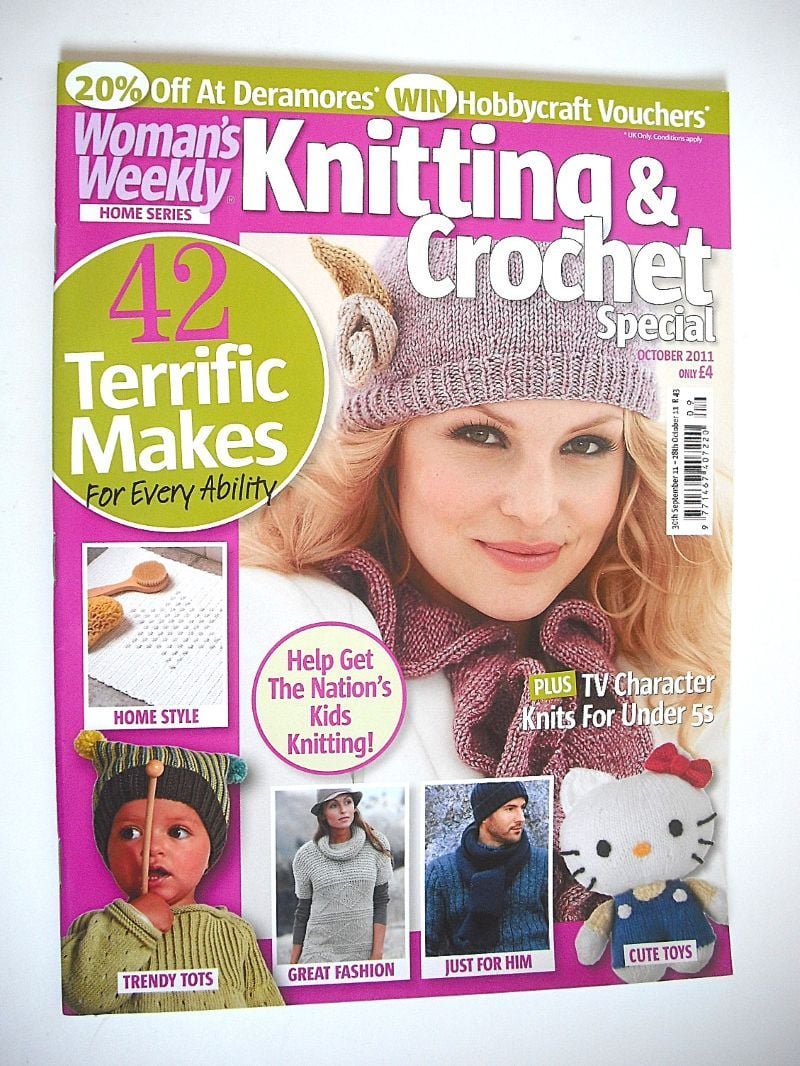 <!--2011-10-->Woman's Weekly Knitting and Crochet Special magazine (October