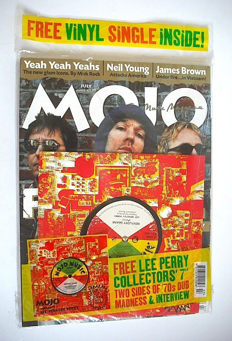 <!--2003-07-->MOJO magazine - REM cover (July 2003 - Issue 116)